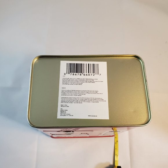 Coca- Cola 1997 Vintage Tin Vending Machine Storage - Picture 4 of 5